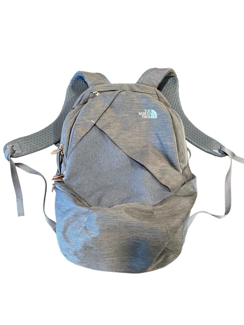 The North Face Isabella Women’s Laptop Backpack In Rabbit Grey Copper Melange